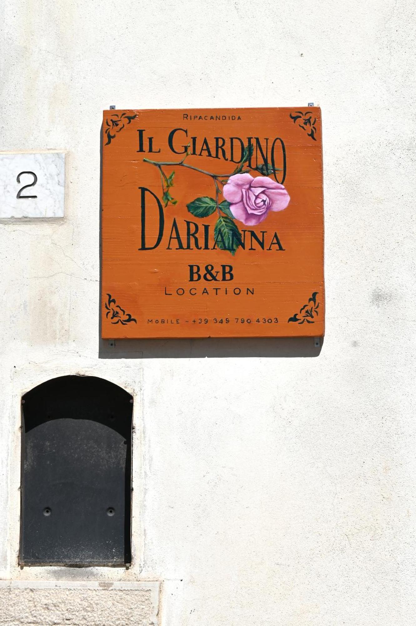 Giardino Darianna Bed & Breakfast Ripacandida Exterior photo